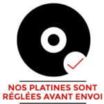 Platine vinyle réglée avant envoi