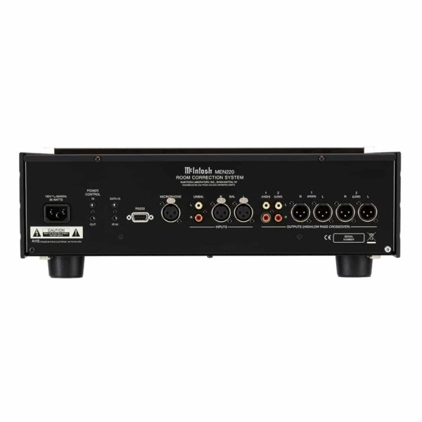 McIntosh MEN220 connectiques
